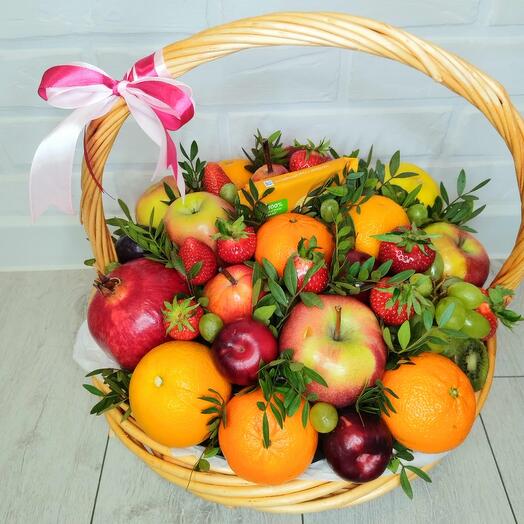 Cesta de frutas