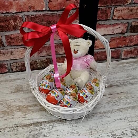 Cesta de Kinder Bunny