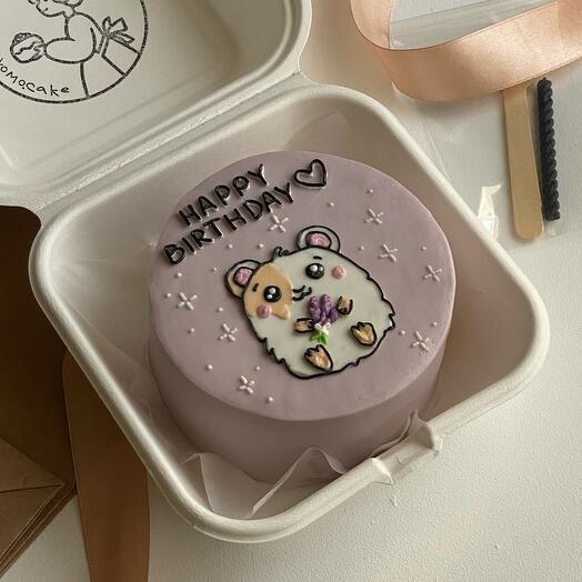 bento with a hamster