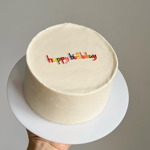 Мини-торт 1кг «happy birthday» на день рождения