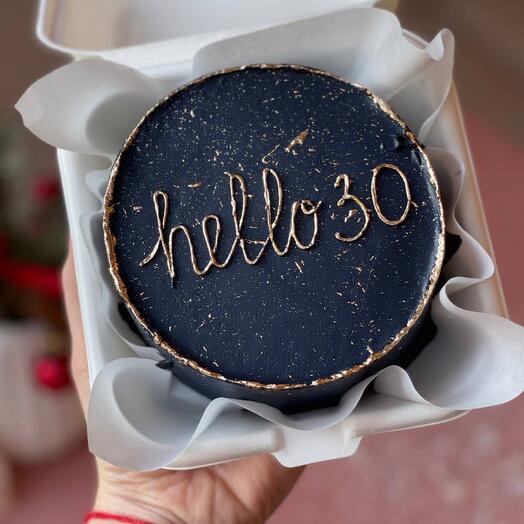 Бенто-торт «Hello 30» (начинка может меняться)