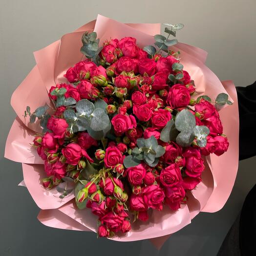 Пионовидные кустовые розы 9🌺