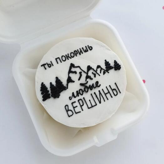 Бенто торт ты покоришь любые вершины