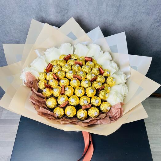 Букет Ferrero Rocher