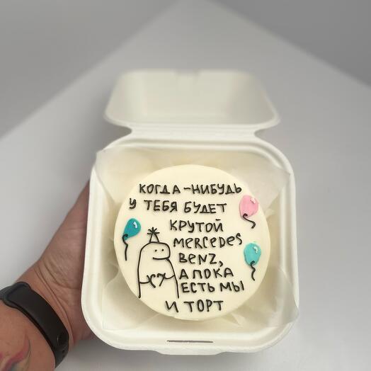 Бенто торт с шуткой