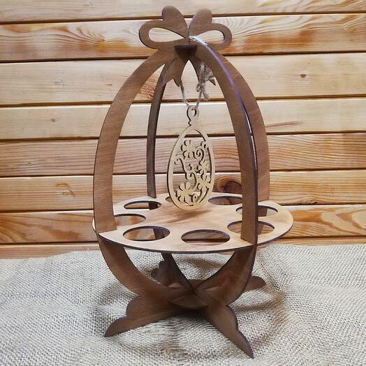Пасхальная подставка с подвеской