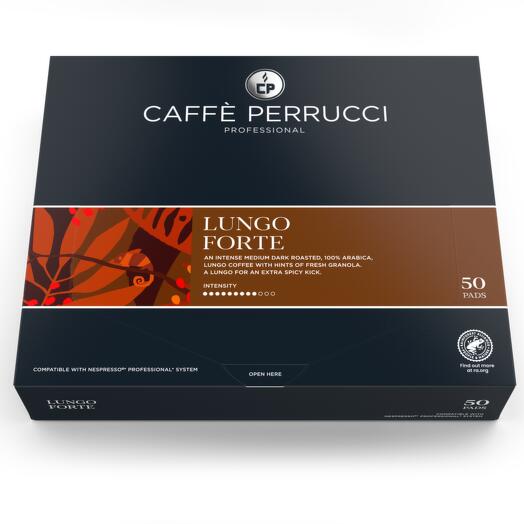 Кофе в капсулах Nespresso Professional Caffe Perrucci  Lungo Forte