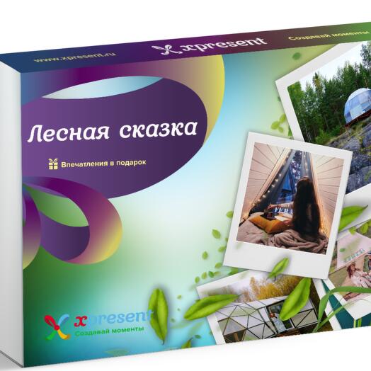 Подарочный набор  «Лесная сказка» (9 впечатлений на выбор)