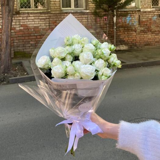 White Spray Roses