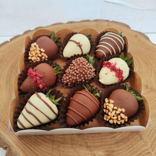 Fresas cubiertas de chocolate 23