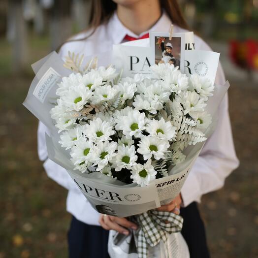 Букет ромашек 5