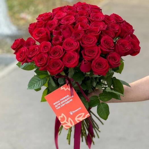 Букет из 51 Розы 60 см