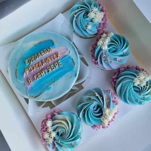 Bento con cupcakes