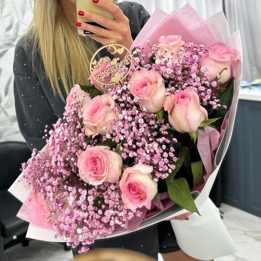 Розовый фламинго