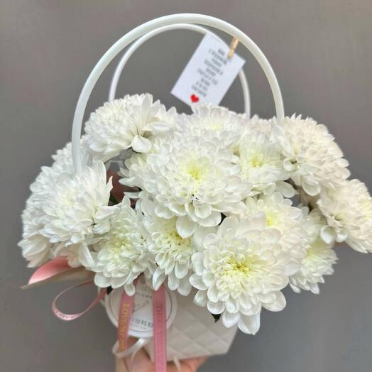 🌼 Сумочка с хризантемами
