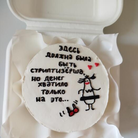 Бенто торт с рисунком