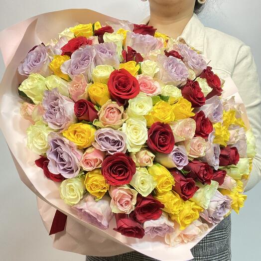 101 роза