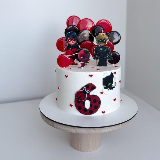 Детский торт Леди Баг