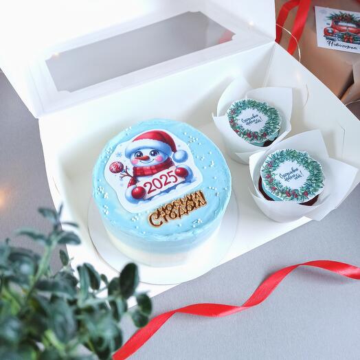 Бенто набор с капкейками