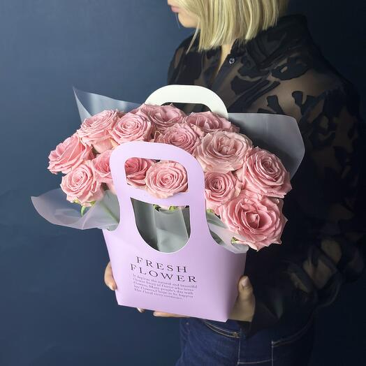 Handbag with roses of "My Sophie"