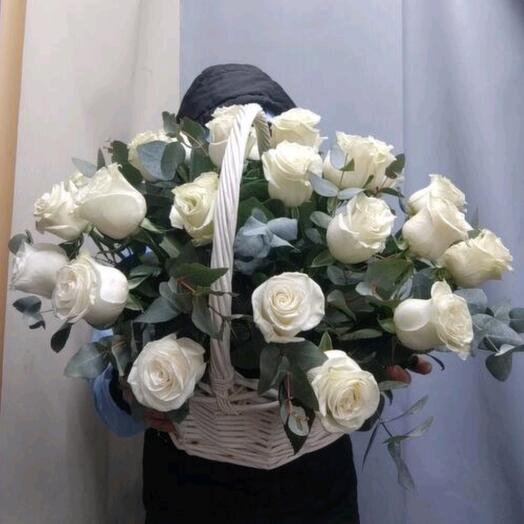 Корзина с цветами 11111,12