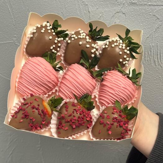 Fresas cubiertas de chocolate