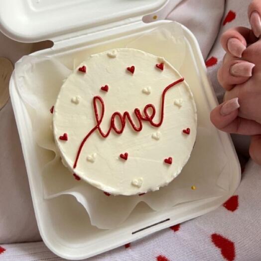 Бенто торт love ️