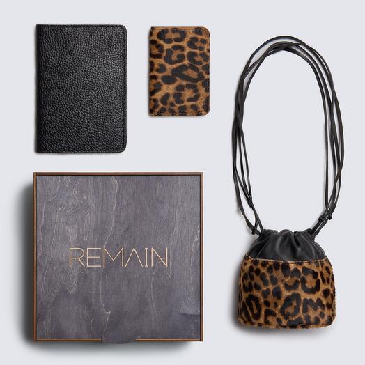 Подарочный набор LeopardBlack На день рождение/ Новый год/ 8 марта/ День учителя/14 февраля. Маме/ подруге, девушке. Коллеге