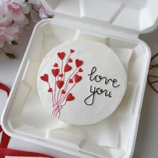 Бенто торт Сникерс для него, для нее