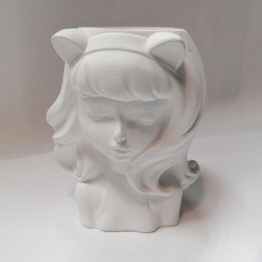 Кашпо гипсовое