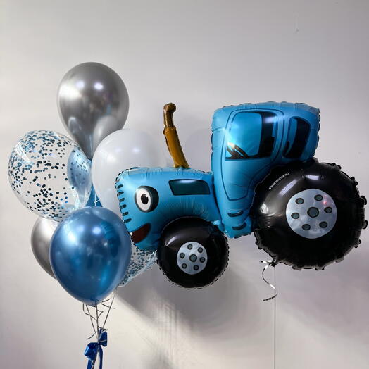 Шарики Синий трактор