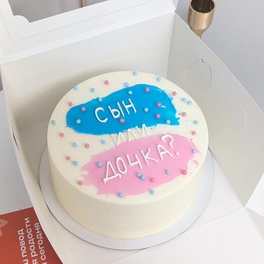 Торт на определение пола