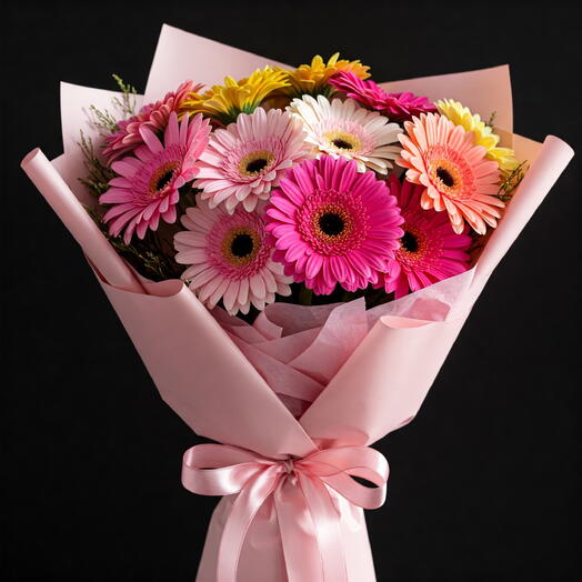 Gerberas Flowers Bouquet