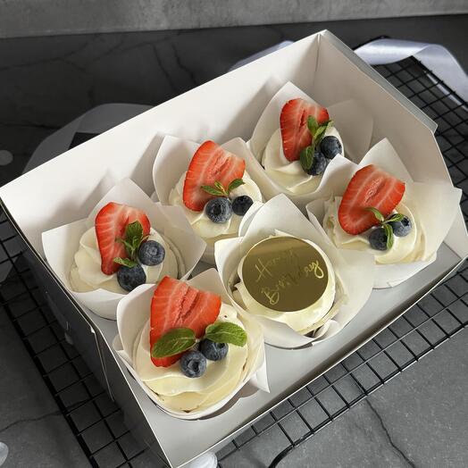 Капкейки happy birthday