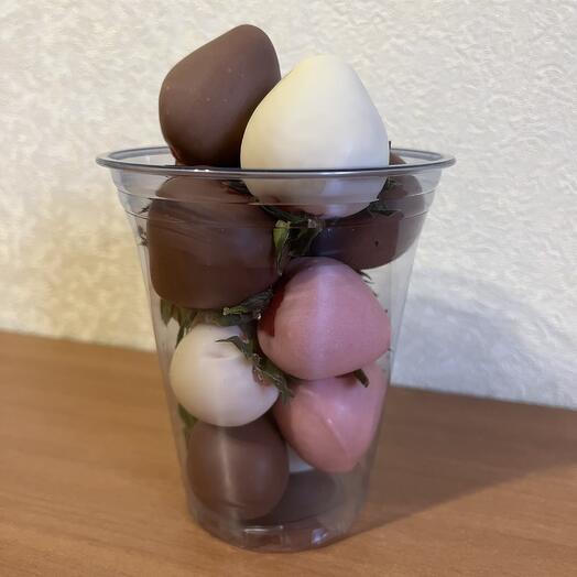 Клубника в шоколаде Стаканчик