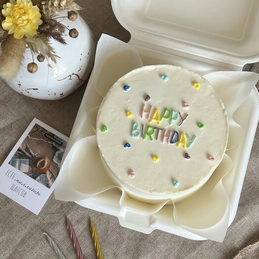 Бенто торт «happy birthday»