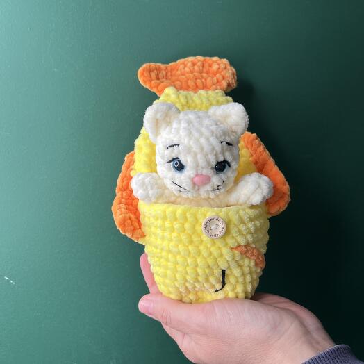 Котик в домике (рыбка)
