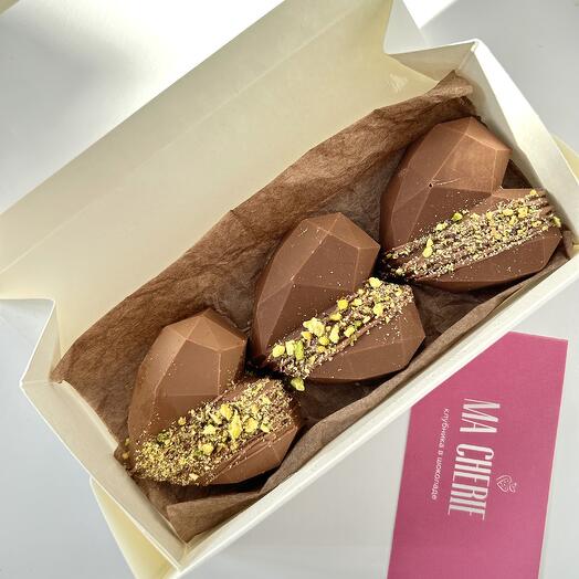 Дубайский шоколад «Сердца» (подарок на день рождения, любимой девушке, мужчине)