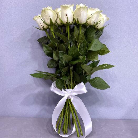 Букет белых роз