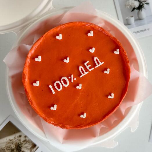 Бенто-торт «100% дед»