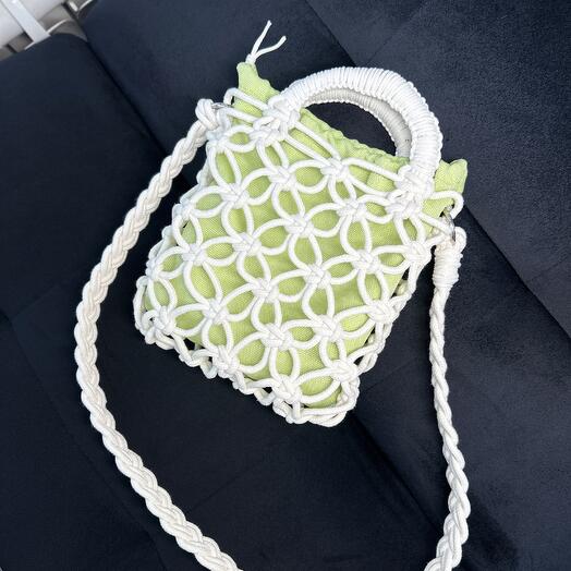 Сумка ручной работы «Фисташка»