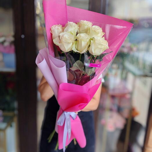 Букет из роз сорта Мондиаль