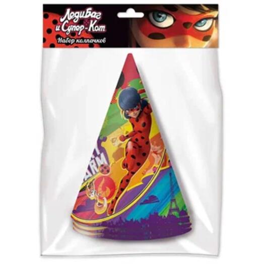 Колпак бумажный леди баг