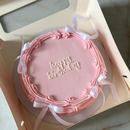Мега бенто "happy birthday" с рюшами на День рождения
