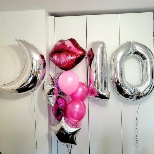 Set of balloons Air Kiss