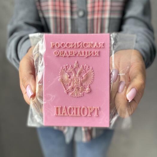 Ароматное мыло ручной работы «паспорт»