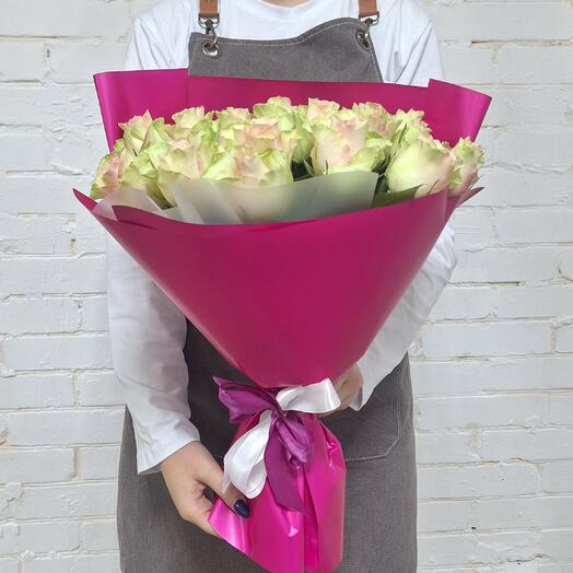 Коллекция " конфетти" 15 шт. зелено-розовой