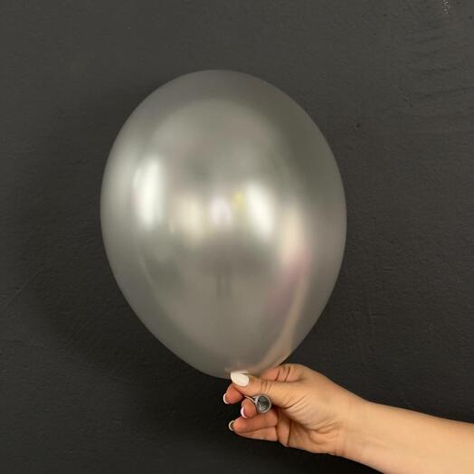 Шар металлик Silver