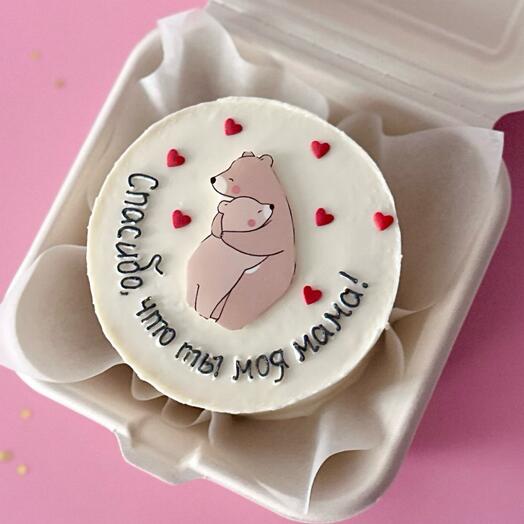 Бенто торт «Спасибо, что ты моя мама»