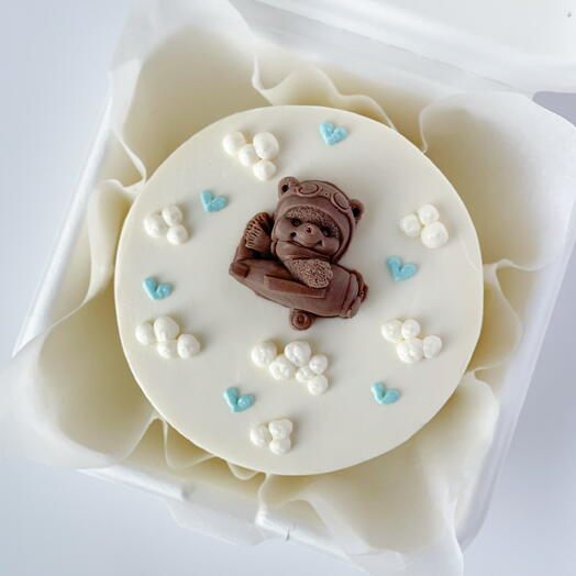 Бенто торт с мишкой на детский праздник